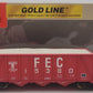 Walthers 932-7053 Florida East Coast 40' Ortner Aggregate Car #15380 EX/Box