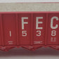 Walthers 932-7053 Florida East Coast 40' Ortner Aggregate Car #15380 EX/Box