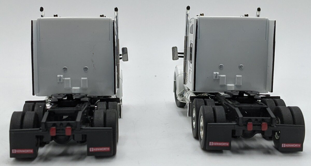 Tonkin 1:50 Diecast Kenworth W990 Sleeper Cab Set of Two - White VG/Box