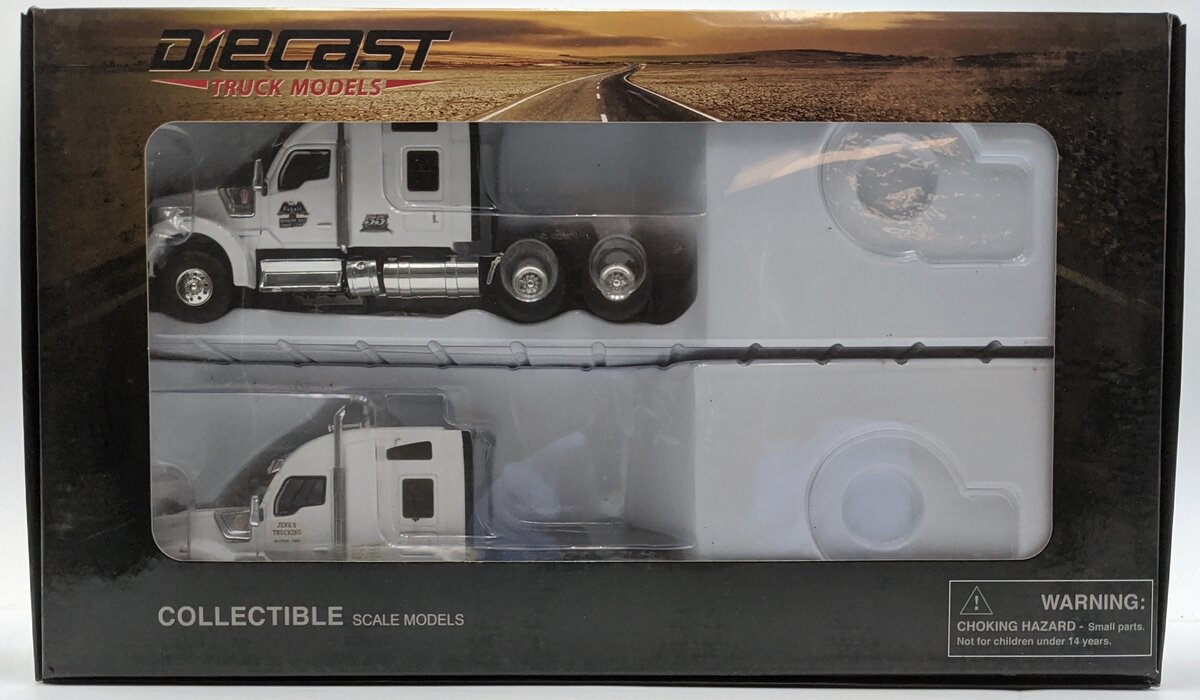 Tonkin 1:50 Diecast Kenworth W990 Sleeper Cab Set of Two - White VG/Box
