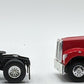 Tonkin 1:50 Diecast Kenworth W990 Sleeper Cab Set of Two White/Red VG/Box