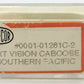 Con-Cor 0001-01261C N Scale Southern Pacific Extended Vision Caboose #4837 EX/Box