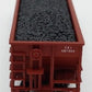 Trainworx Inc 2403-10 N Scale C&EI 100-Ton Quad 4-Bay Hopper Car #587994 w/ Coal EX/Box