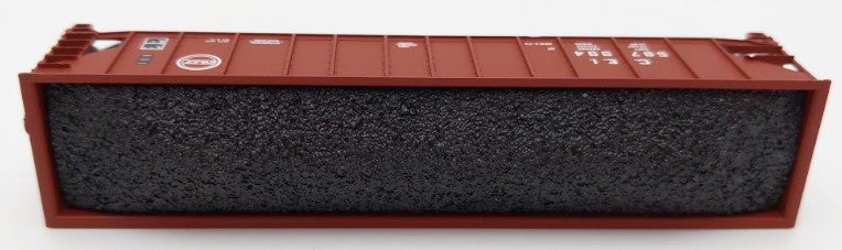 Trainworx Inc 2403-10 N Scale C&EI 100-Ton Quad 4-Bay Hopper Car #587994 w/ Coal EX/Box
