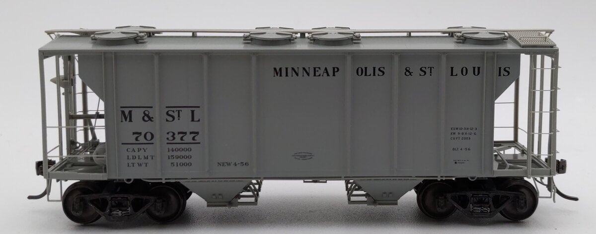 Kadee 8319 HO M&StL 2-Bay Hopper #70377 EX/Box