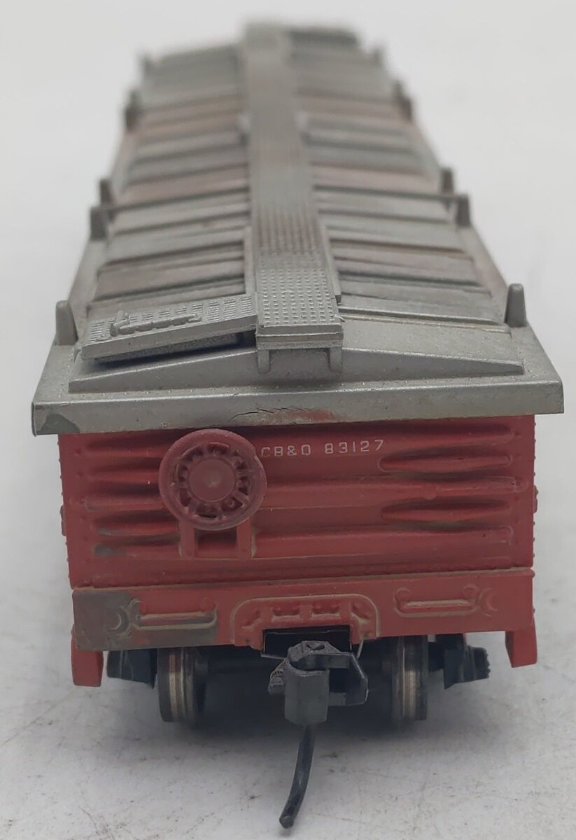 Roundhouse 82109 HO Chicago, Burlington and Quincy 50' Covered Gondola #83127
