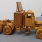 Unknown Manufacturer All Wood Tractor Trailer Handmade Opening Hood EX