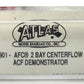 Atlas 3901 N Scale ACF Demonstrator 2 Bay Centerflow Hopper #44586 EX/Box