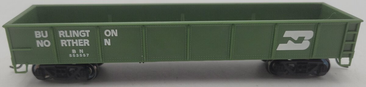 Bachmann HO Scale Burlington Northern Vintage 40' Gondola #553557 EX