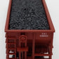 Trainworx Inc 2403-11 N Scale C&EI 100-Ton Quad 4-Bay Hopper Car #588001 w Coal LN/Box