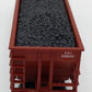 Trainworx Inc 2403-11 N Scale C&EI 100-Ton Quad 4-Bay Hopper Car #588001 w Coal LN/Box