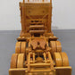 Unknown Manufacturer All Wood Tractor Trailer Handmade Open Cab & Running Wheels EX