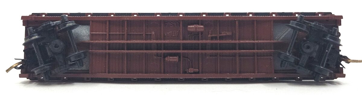 Atlas 3776 N Scale Piggy Back Flatcar With Pacific Fruit Express Trailer LN/Box