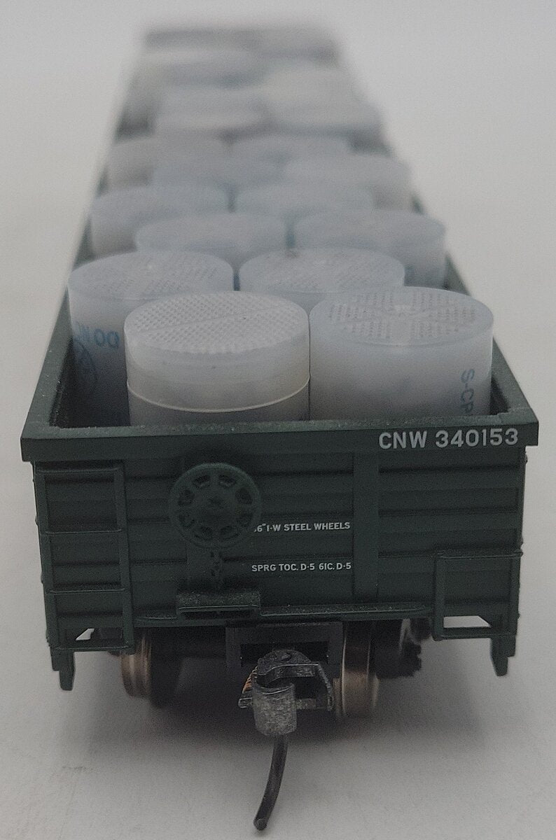 Atlas 20001035 HO CNW Trainman 52' Evans Gondola #340153 EX