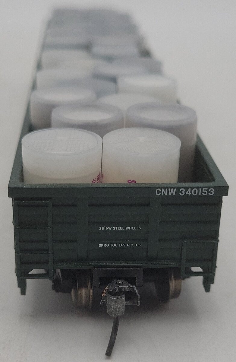 Atlas 20001035 HO CNW Trainman 52' Evans Gondola #340153 EX