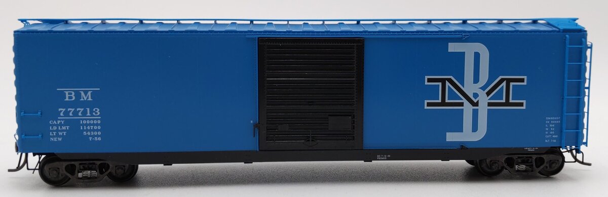 Kadee 6020 HO Scale Boston & Maine Boxcar #77713 EX/Box