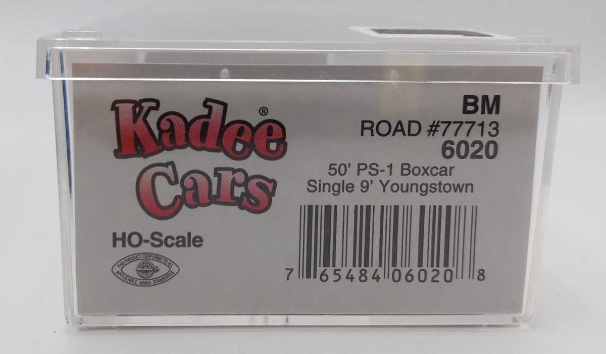 Kadee 6020 HO Scale Boston & Maine Boxcar #77713 EX/Box