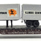 Atlas 3747 N Scale Illinois Central Trailer Flat #60503 EX/Box