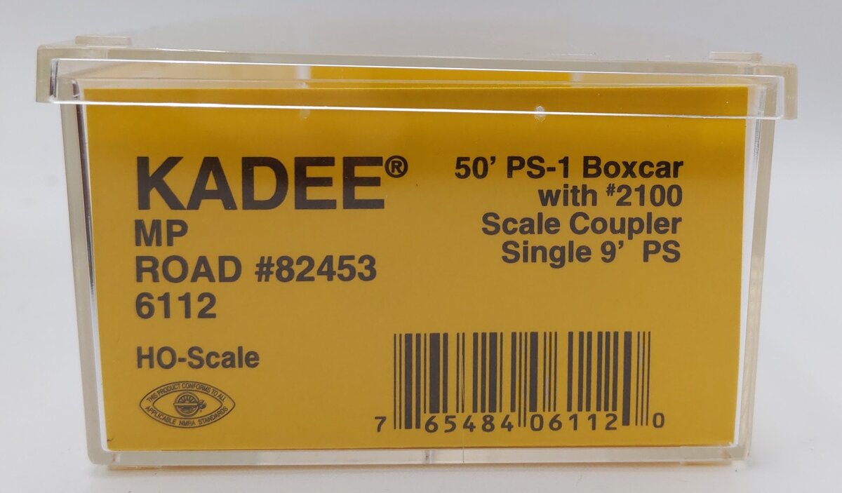 Kadee 6112 HO MP 50' PS-1 Boxcar #82453 EX/Box