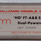 Hallmark Models HO Scale Brass Santa Fe FT B Unit Diesel Locomotive EX/Box