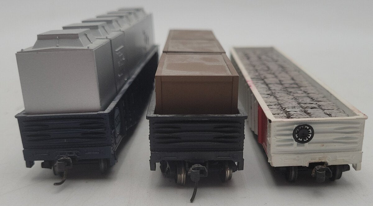 Athearn HO Scale Assorted NS, NW, SOO Gondolas W/ Load [3] EX
