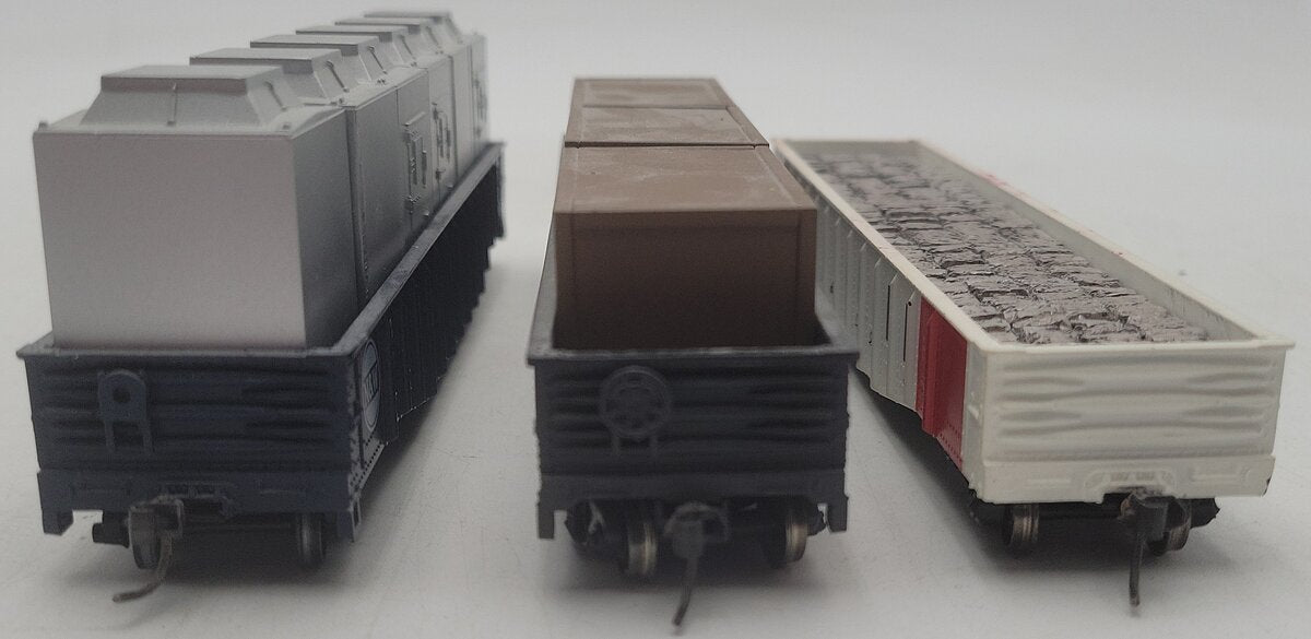 Athearn HO Scale Assorted NS, NW, SOO Gondolas W/ Load [3] EX