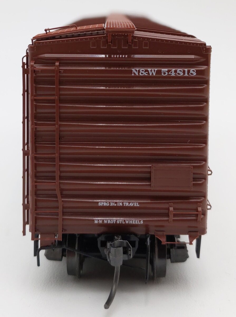 Kadee 6016 HO Norfolk & Western 50' PS-1 Boxcar with Scale Coupler #54818 EX/Box
