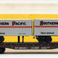 Atlas 3744 N Scale South Pacific Piggyback Flat Car w/ Trailers EX/Box