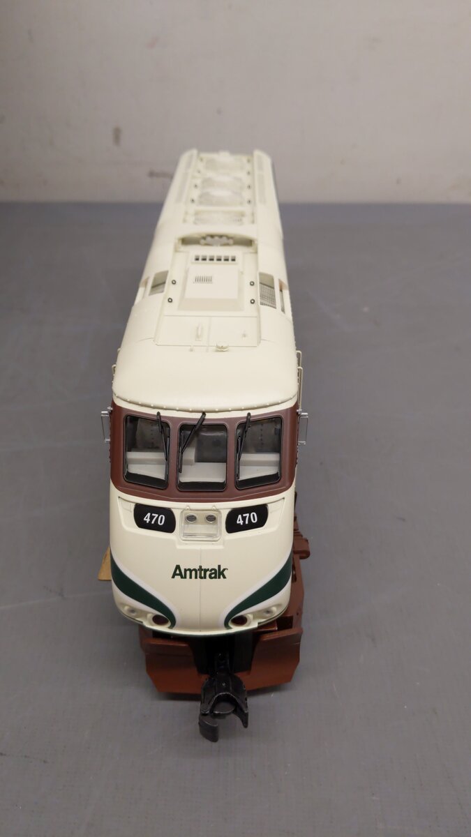 Williams 23403 O AMTK Cascades Pacific EMD F59PHI Diesel Locomotive w/Sound #470 EX/Box