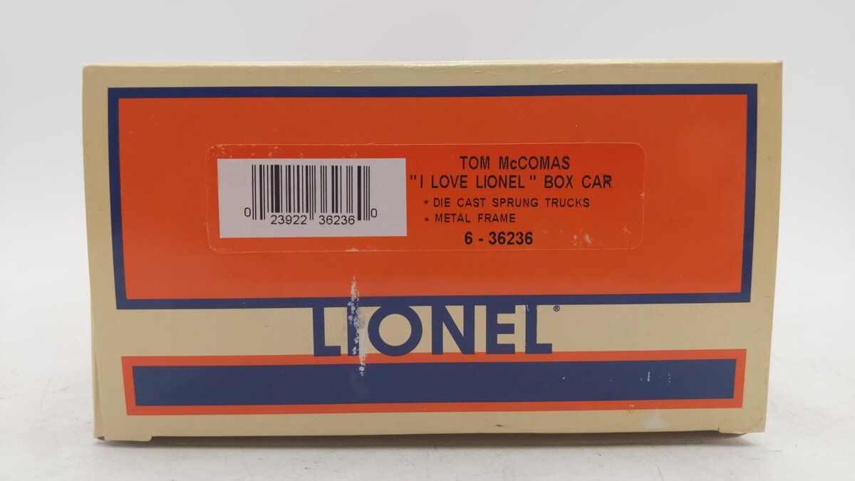 Lionel 6-36236 O Gauge I Love Lionel Boxcar #7474-1 LN/Box