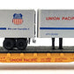 Atlas 3746 N Scale Union Pacific Piggyback Flatcar w/ 24' Trailer #59163 LN/Box