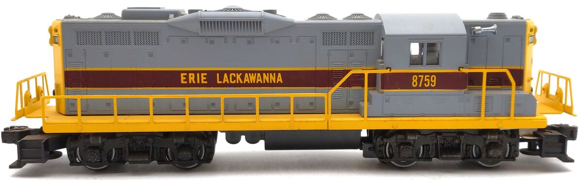 Lionel 6-8759 O Gauge Erie Lackawanna GP-9 Powered Diesel Locomotive EX/Box