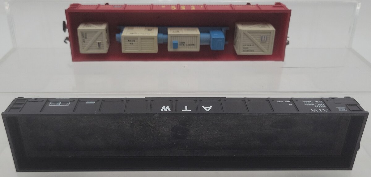 Athearn & Atlas HO Scale ATW & FEC Gondolas #11101 & #12622 [2] EX