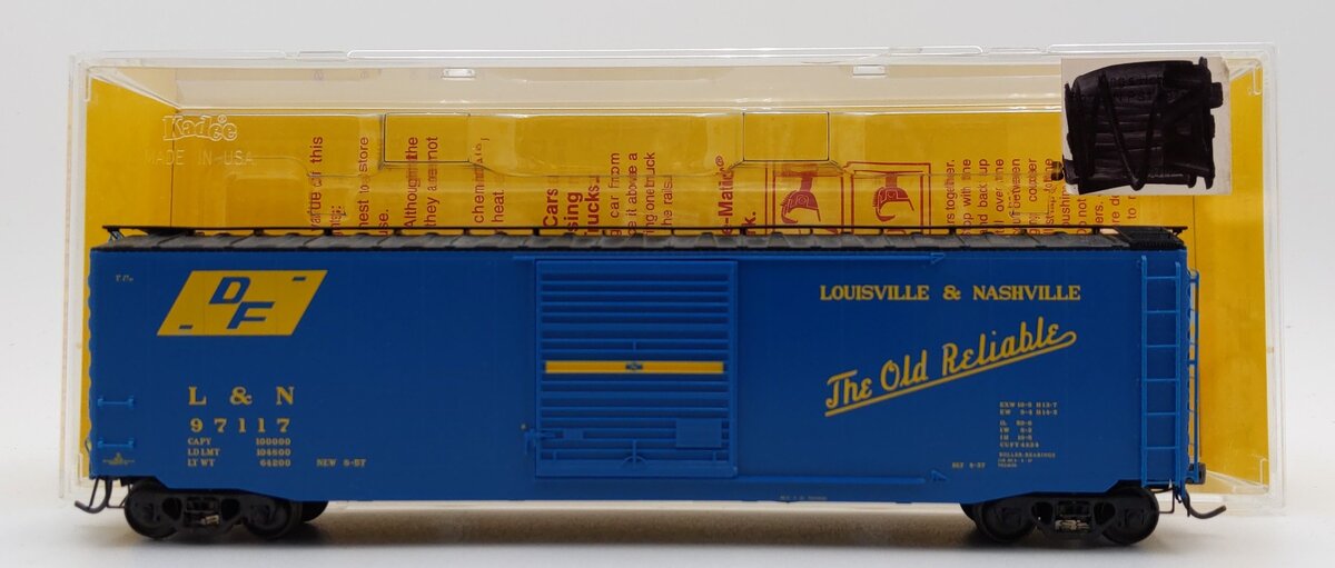 Kadee 6017 HO Scale Louisville & Nashville 50' PS-1 Box Car #97117 EX/Box