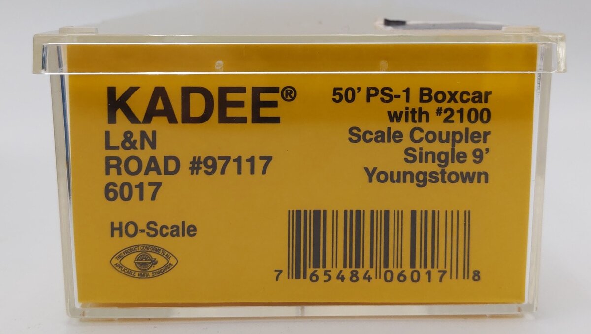 Kadee 6017 HO Scale Louisville & Nashville 50' PS-1 Box Car #97117 EX/Box