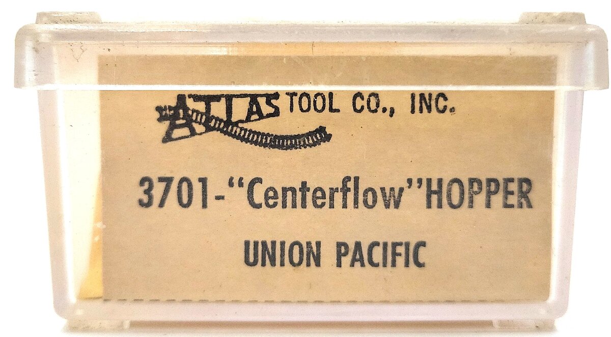 Atlas 3701 N Scale Union Pacific Centerflow Hopper Car #24023 LN/Box