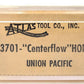 Atlas 3701 N Scale Union Pacific Centerflow Hopper Car #24023 LN/Box