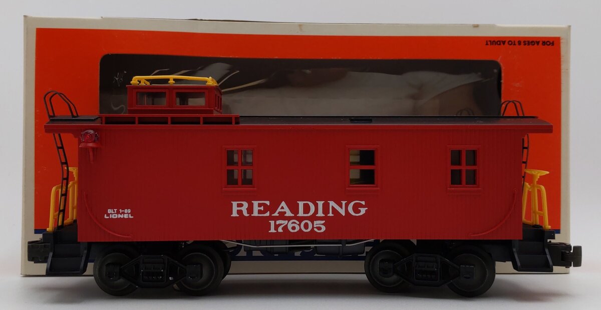 Lionel 6-17605 O Gauge Reading Woodside Lighted Caboose #17605 LN/Box
