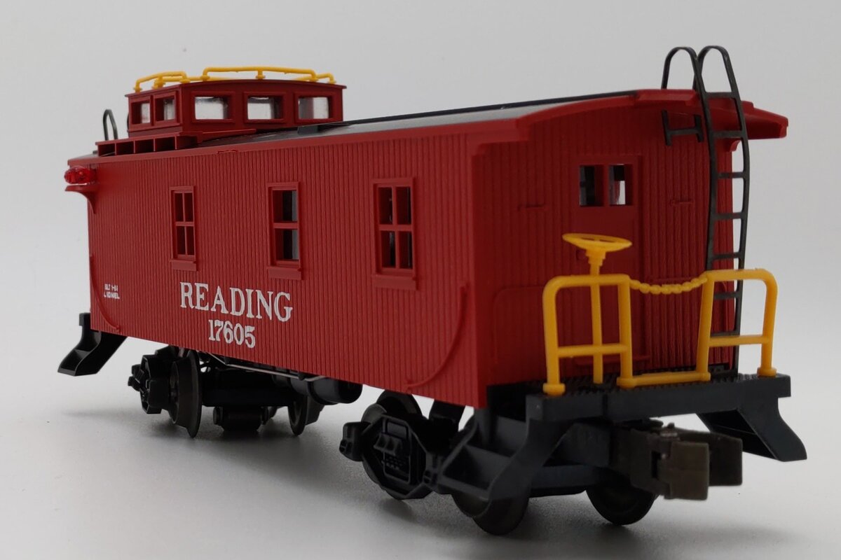 Lionel 6-17605 O Gauge Reading Woodside Lighted Caboose #17605 LN/Box
