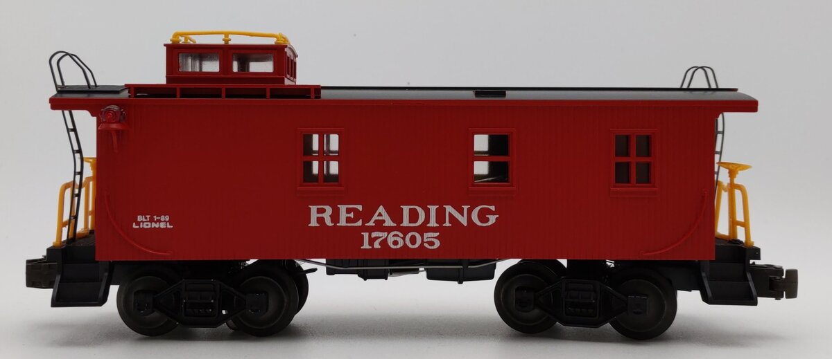 Lionel 6-17605 O Gauge Reading Woodside Lighted Caboose #17605 LN/Box