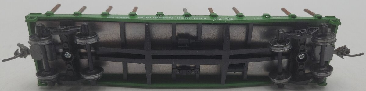 Athearn HO Scale Burlington Northern Flatcar W/ Load EX