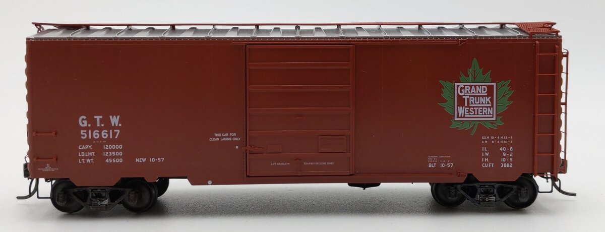 Kadee 5236 HO Scale Grand Trunk Western 40' PS-1 Boxcar #516617 EX/Box