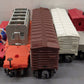 Lionel Vintage O Gauge Freight Cars: 6119, 6472, 6672, 9232, 3349 [5] EX