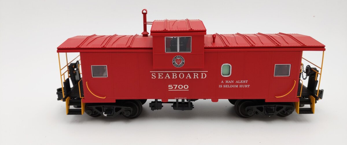 Atlas 6610-1 O Gauge Seaboard Extended Vision Caboose #5700 (3-Rail) VG/Box