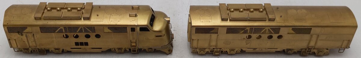 Hallmark Models BRASS HO Electro-Motive FT A&B Dual-Powered Diesel Locomotives/Box