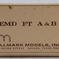 Hallmark Models BRASS HO Electro-Motive FT A&B Dual-Powered Diesel Locomotives/Box