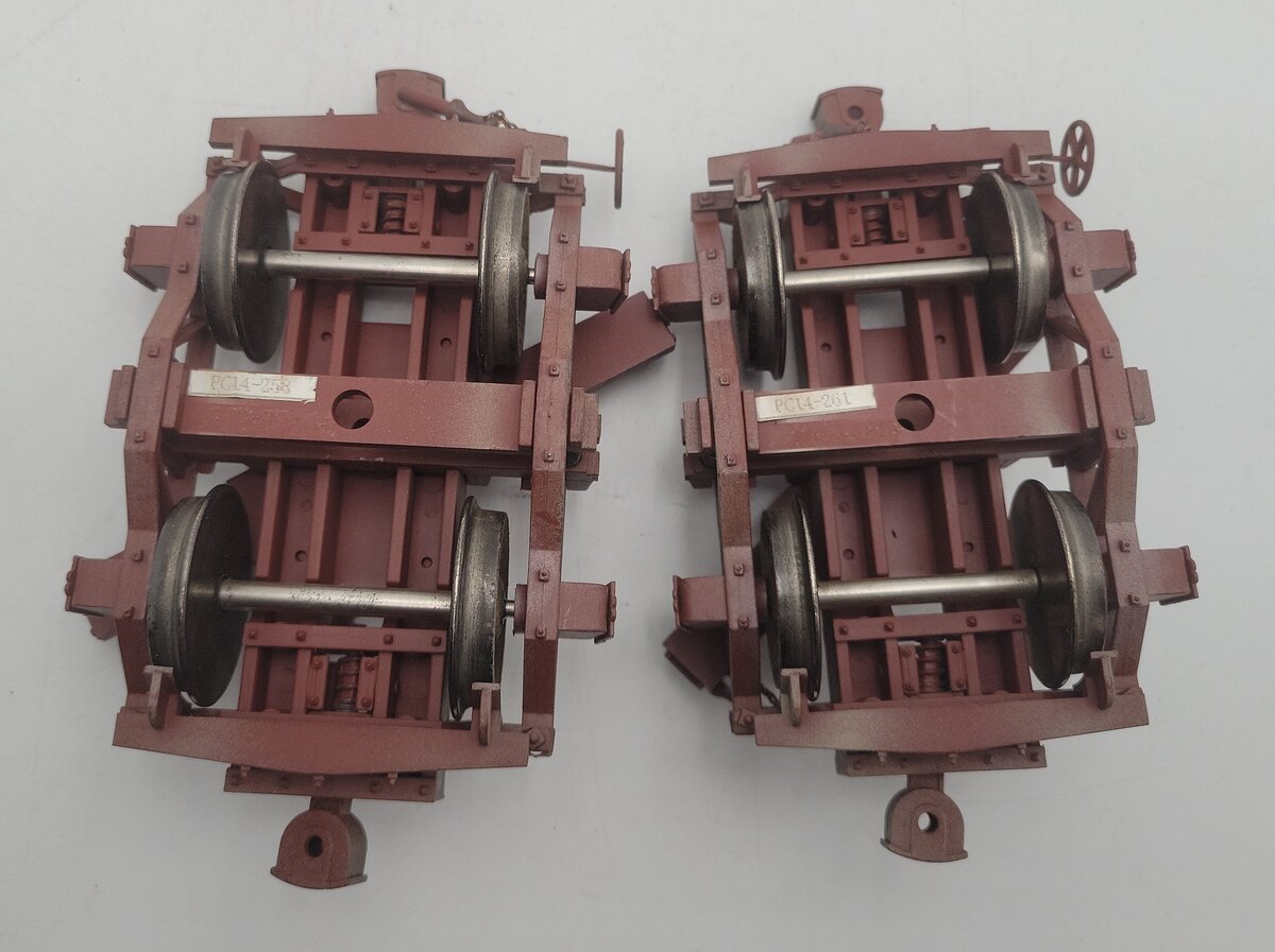 Accucraft AM2214-01 1:20.3 Scale Custom Weathered Logging Disconnects Car