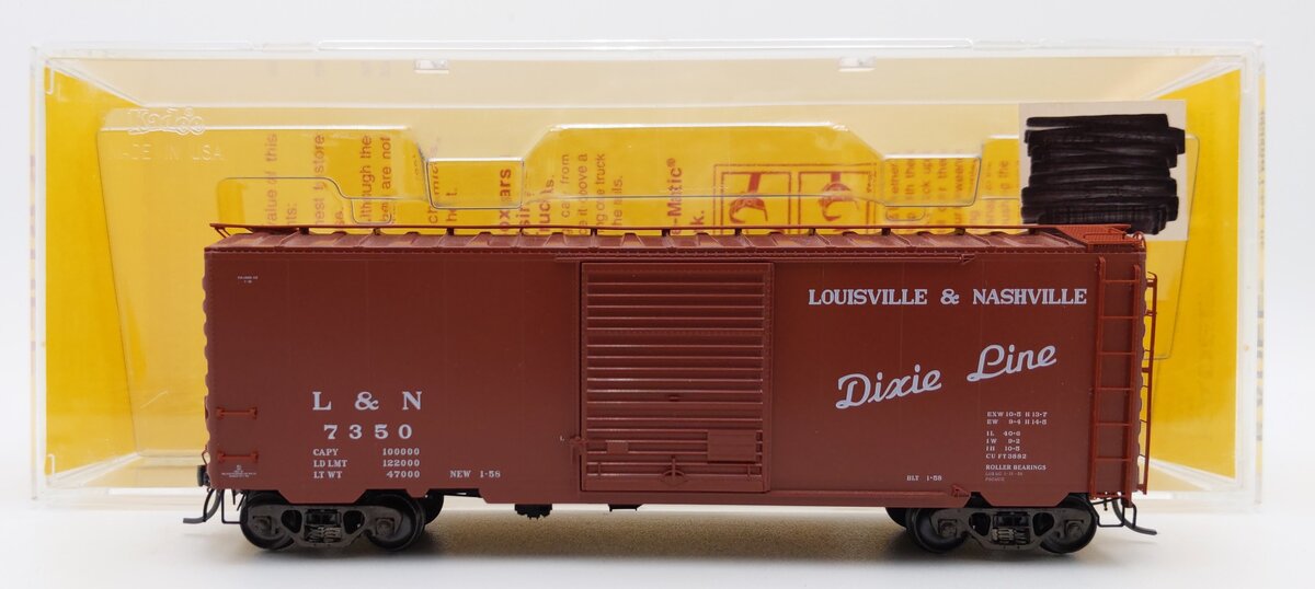 Kadee 5251 HO Scale L&N 40' PS-1 Boxcar #7350 EX/Box