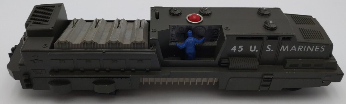 Lionel 45 Vintage O Olive Drab USMC Mobile Missile Launcher VG