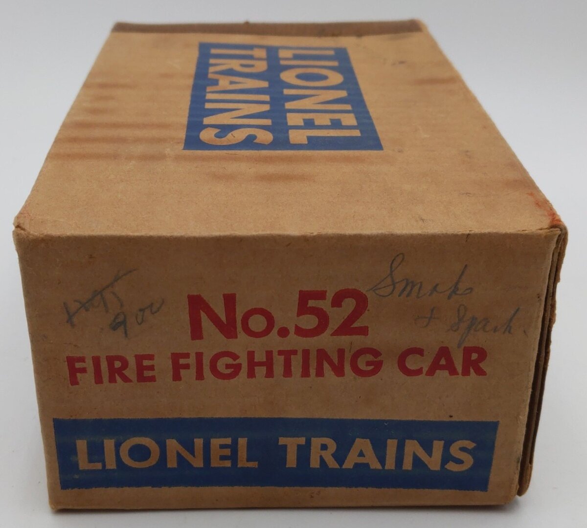 Lionel 52 Vintage O Motorized Fire Car VG/Box